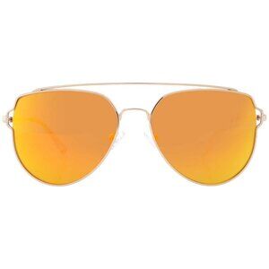 New Sixty One Nudge Mirror Coating Pilot Unisex Sunglasses S106GD S106GD  Men  S